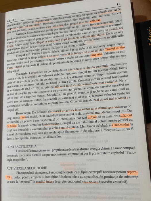 Compendiu Anatomia și fiziologia omului