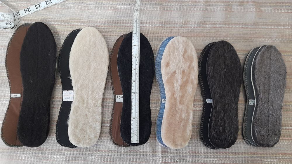 Стельки из овчины