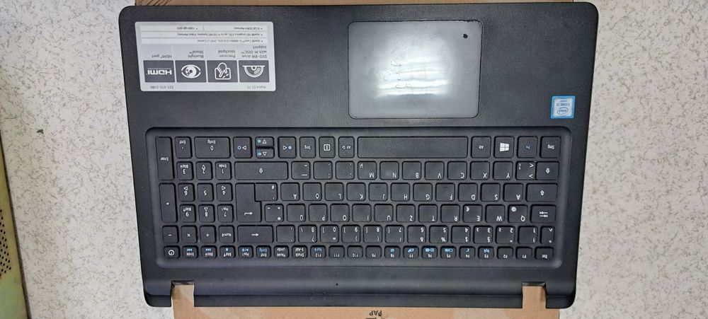 Tastatura ACER LV5T_A51B cu carcasa si touchpad Synaptics TM-P3218-003