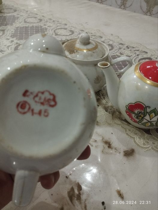 Чайники из времён СССР.Б/У