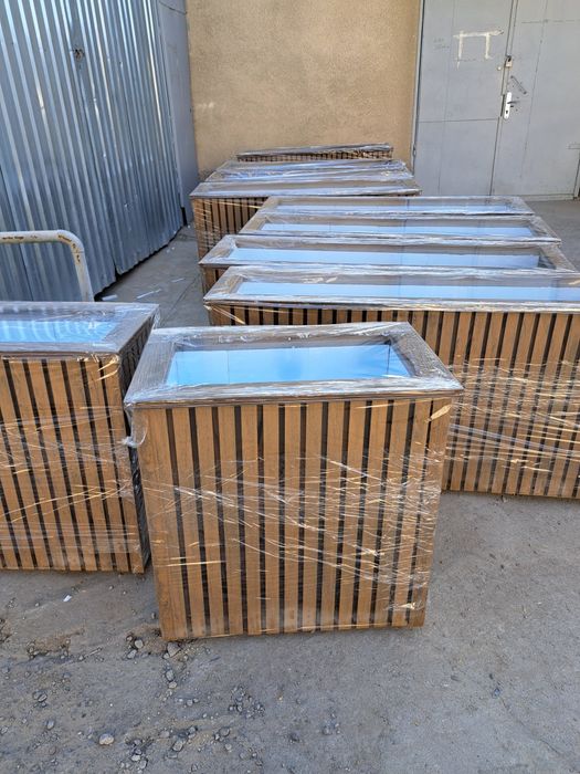 Кашпо из дпк фасадной доски