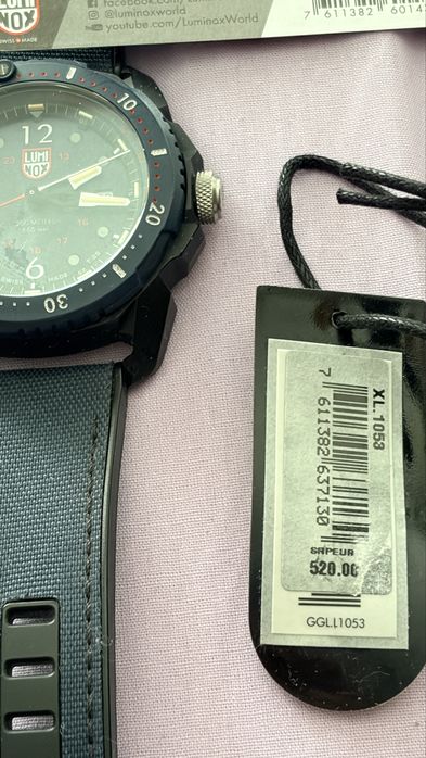 Часовник Luminox Swiss made