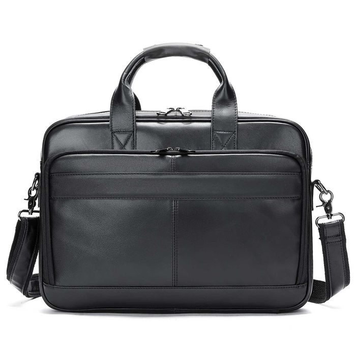 Кожаная сумка для ноутбука