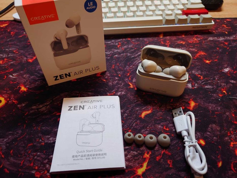 CREATIVE Zen Air Plus леки безжични слушалки за поставяне в ушите