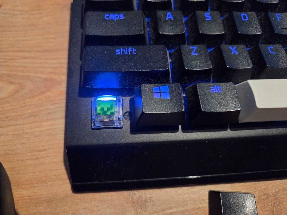 Механична клавиатура Razer - BlackWidow V3 HyperSpeed - Зелен switch