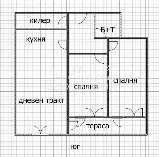 Продава се Тристаен апартамент в Шумен, 5-ти полк - 95 кв.м за 1474 €/кв.м - Снимка #11