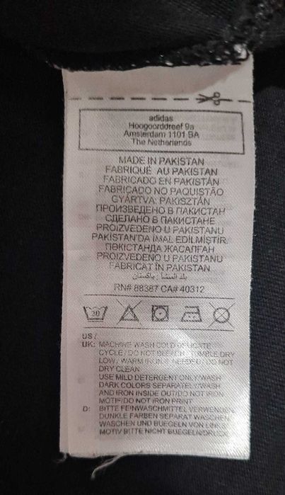 Tricou Adidas - Q1 Space Tee Black - M