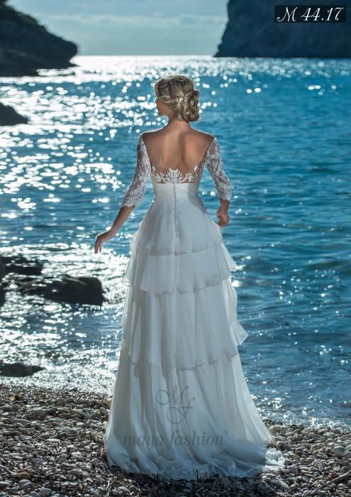 Rochie de mireasa din matase