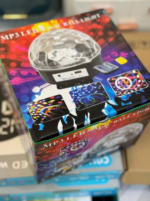 Светомузыкалная диско шар Bluetooth