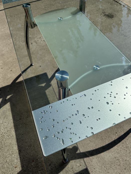 Masă bucătărie din sticlă