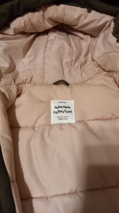 Зимна парка за момиче, марка ЗАРА