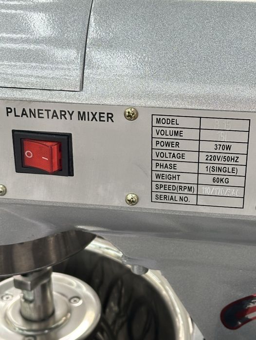 Mixer 30L 20L 15L 10L миксер 10л 15л 20л 30л кухонный оборудования 1qu