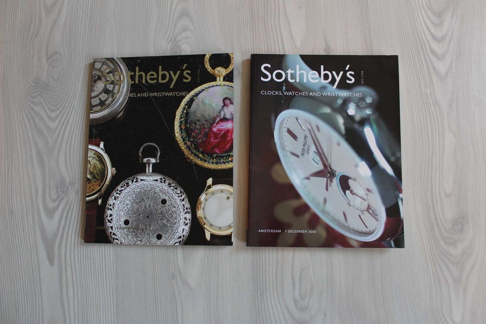 SOTHEBY'S Amsterdam, London, cataloage ceasuri de colectie, 2004