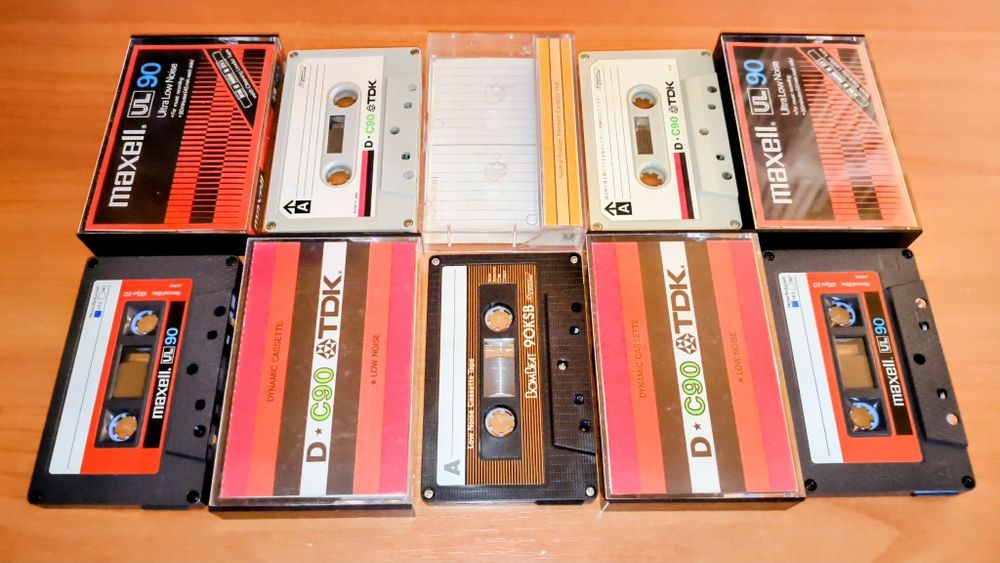 10-Коллекционных Аудиокассет