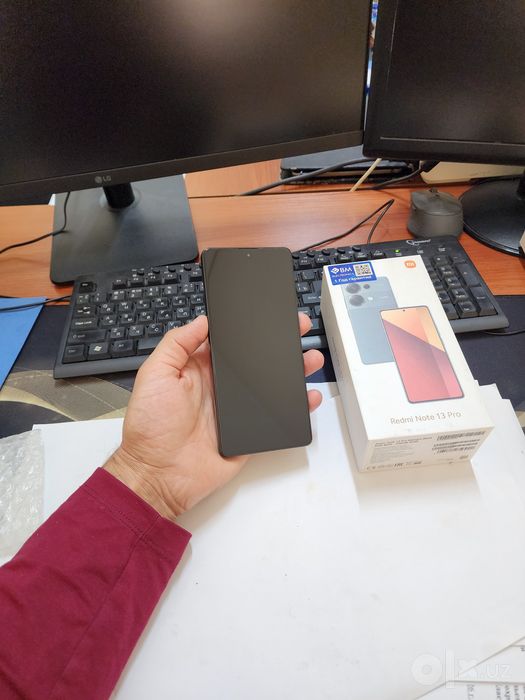 Redmi note 13pro 12/256gb ideal ochilmagan usta kurmagan aybi yuq toza