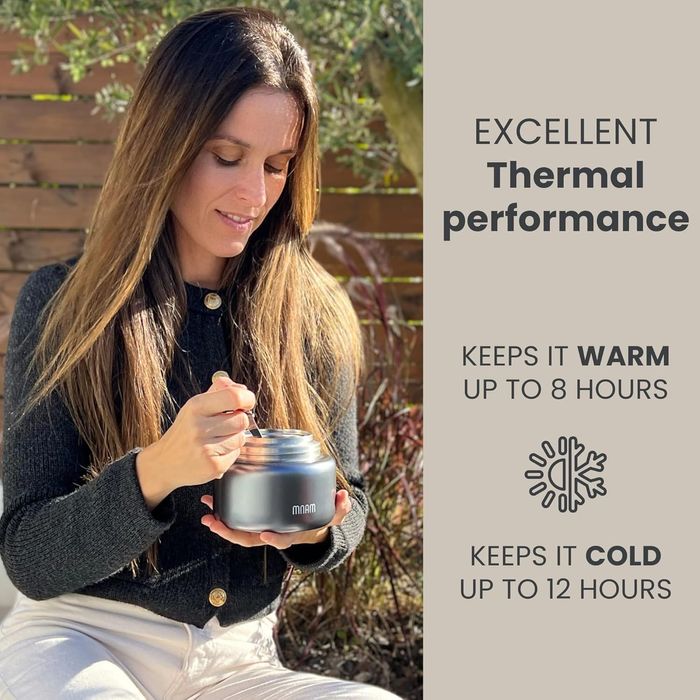 Thermos mnam  pentru alimente pentru copii și adulți 500 ml Recipient