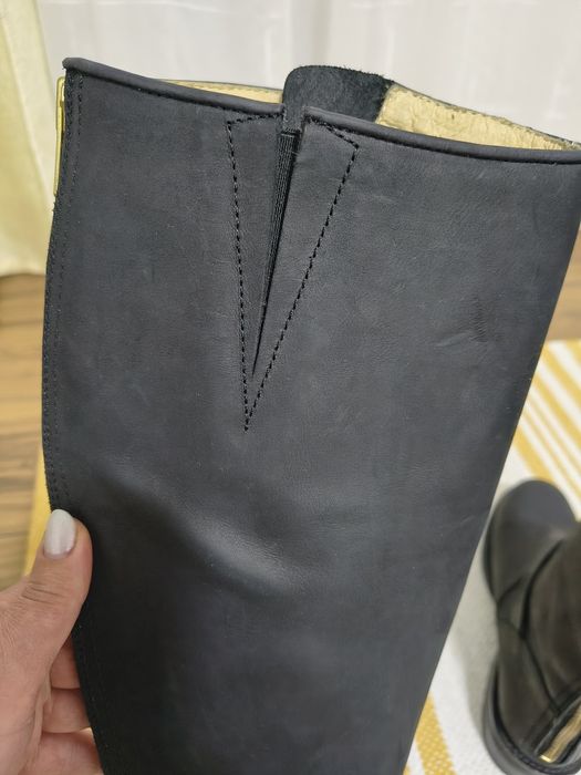 Cizme de piele naturală