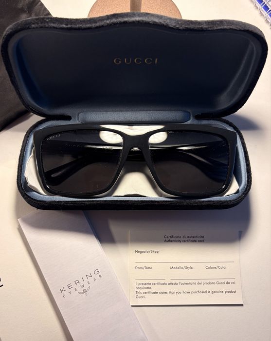 Ochelari de soare Gucci: WEB GG RECTANGULAR FLAT-TOP