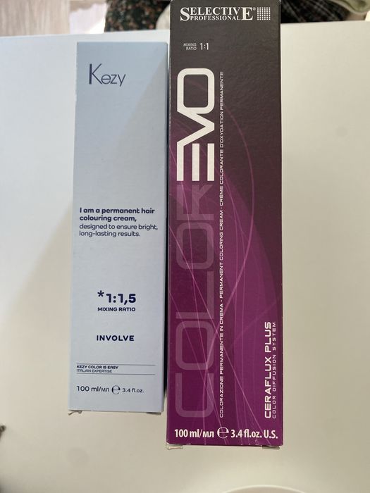 Професионални бои за коса