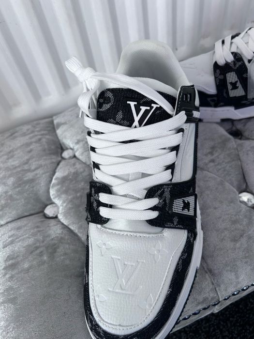 #SALE# Louis Vuitton Trainer Negru #Verificare Colet#