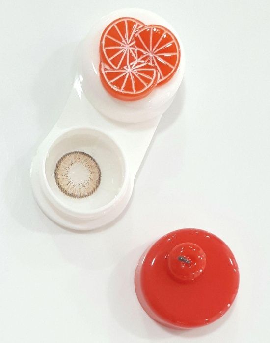 Цветные линзы. Карие.