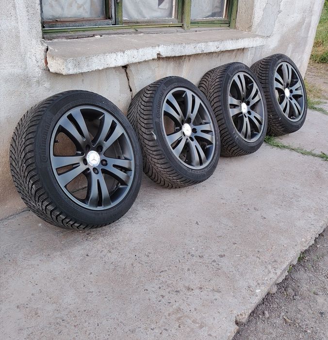 Джанти Mercedes 5x112 17" с гуми Continental