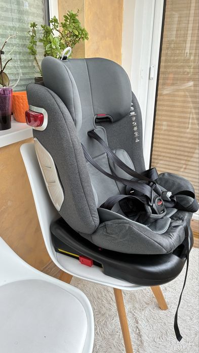 KIKKA BOO Стол за кола 0-36 кг. CRUZ ISOFIX 360° LIGHT GREY