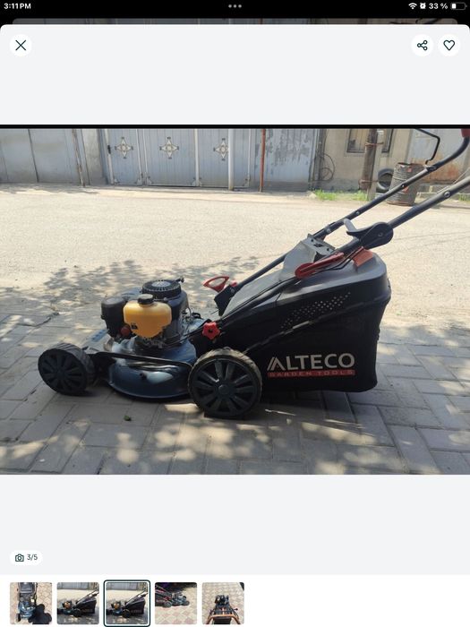 газонокосилка alteco