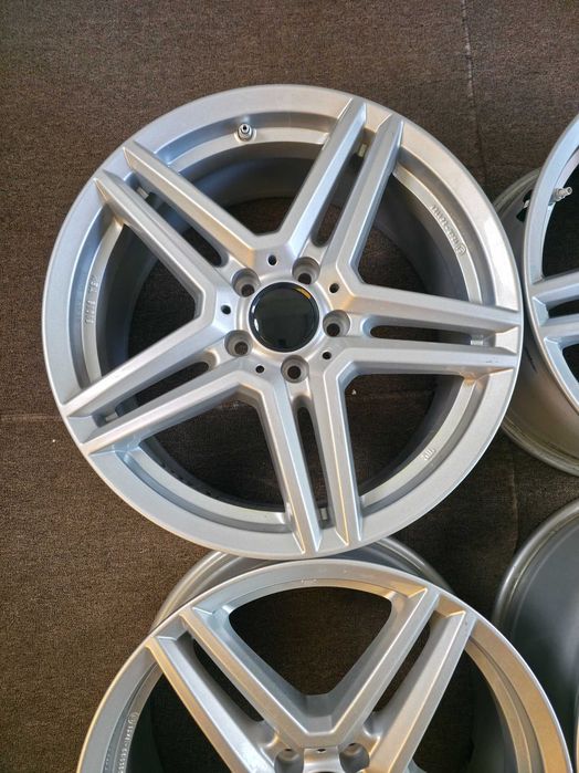 4 Jante Aliaj 5x112 18'' 8J ET 43 - DEMO NOU - Mercedes V-Class Vito C-Class E-Class S-Class  VW Golf Passat Tiguan Touran Skoda Octavia Superb Kodiaq