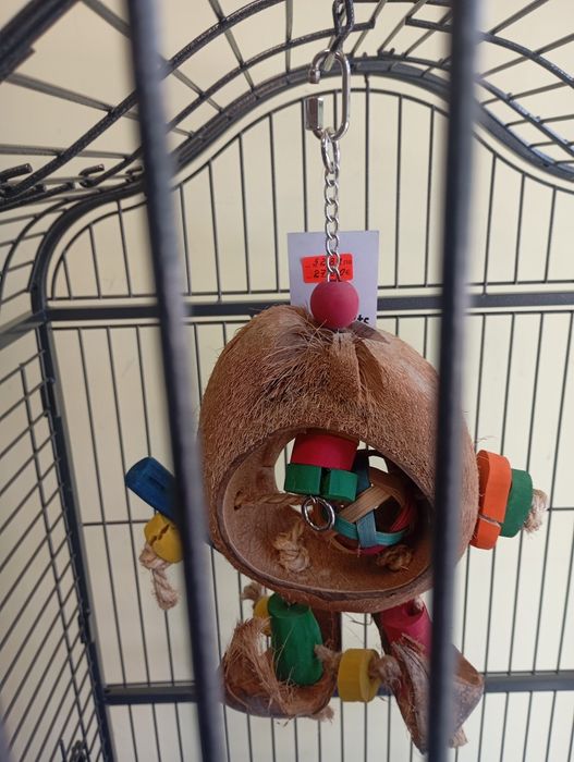 Ново!!!Играчка за голям папагал