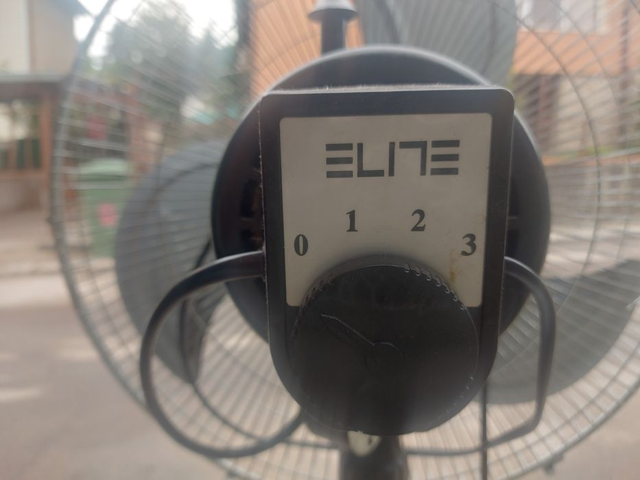 Голям с метална перка Вентилатор ELITE