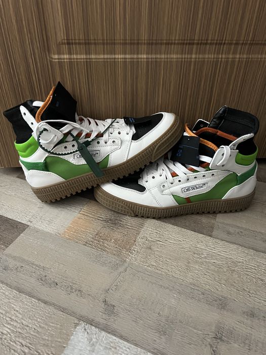 OFF-White Off-court 3.0 High-Top Sneaker White Green