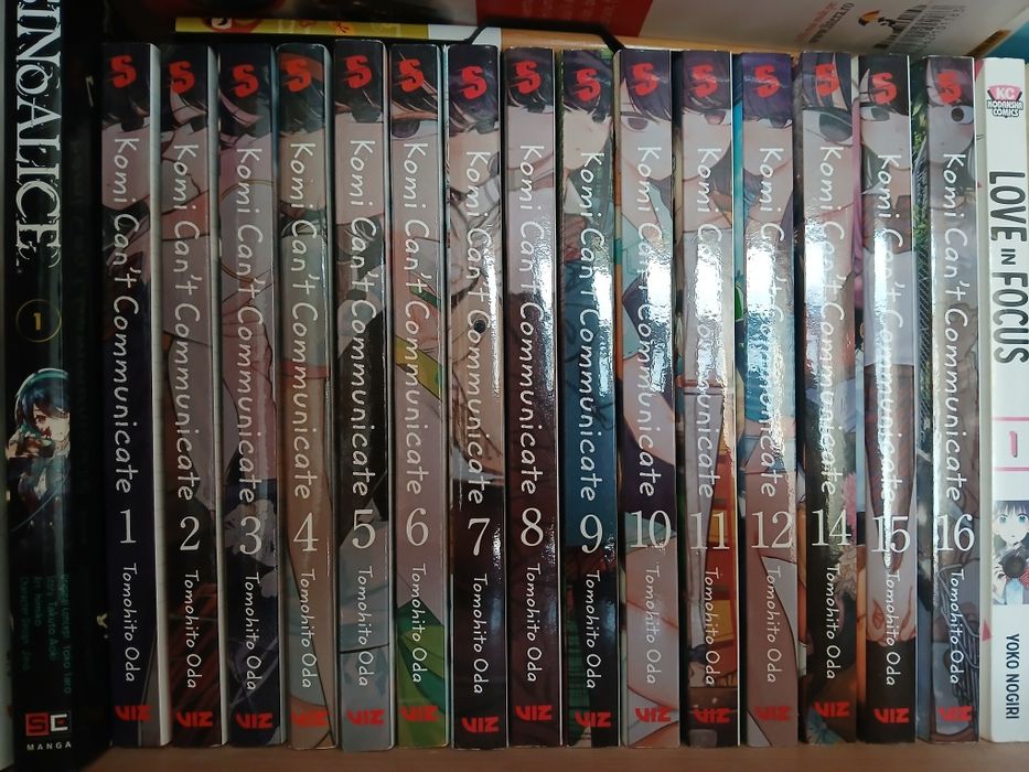 Manga Komi Can't Communicate volumele 1 - 16 (fara 15)