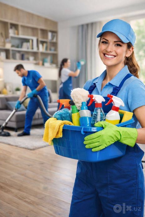 Uy, kvartira va ofislarni professional tozalash xizmati Toshkent уборк