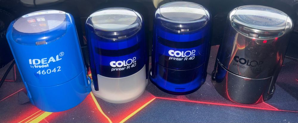 Печать круглая / штамп