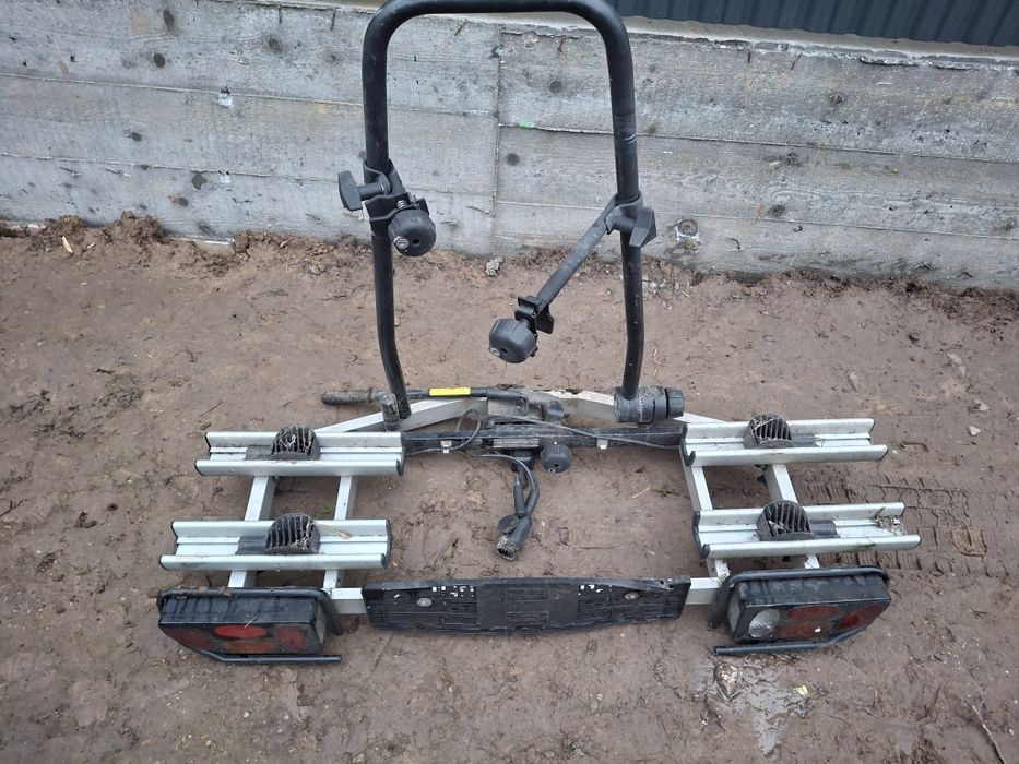 Suport 2 biciclete  cu prindere pe carlig auto