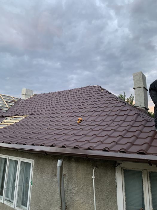 Tigla metalica si montaj