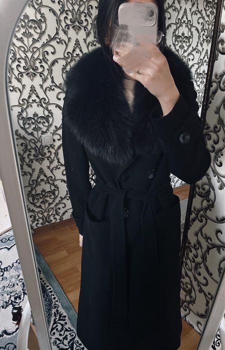 Женское пальто , черное
