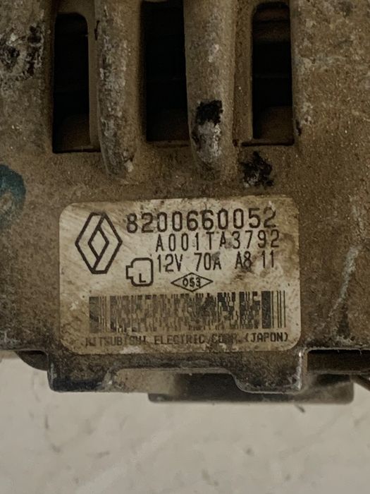 Alternator Dacia Logan Ls_ 2004 - > 1.4B Oem 8200660052