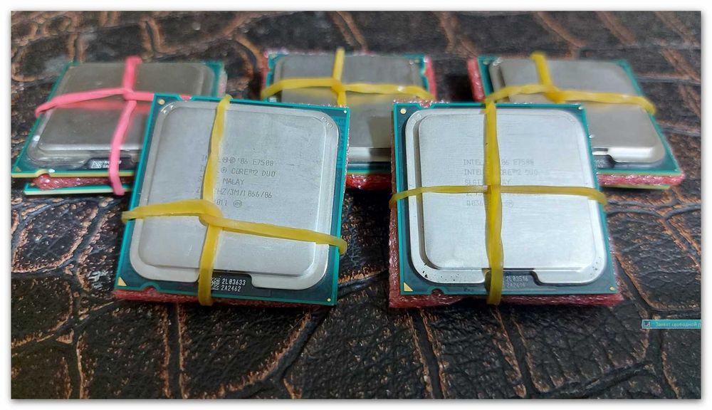 Процессоры Intel® Core™2 Duo E7500