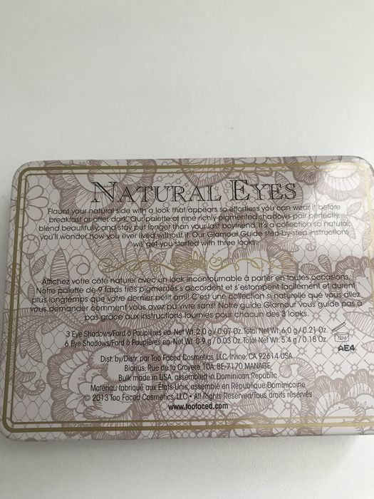 Тени Too faced, парфюм Guerlain, помада Givenchy