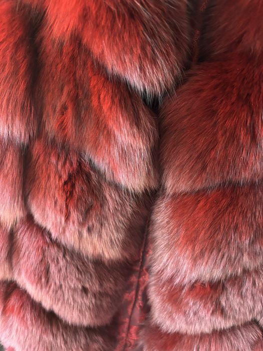 Елек естествен косъм лисица