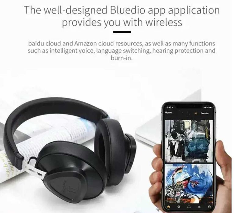 Casti Bluetooth 5.0 Bluedio TM Noi