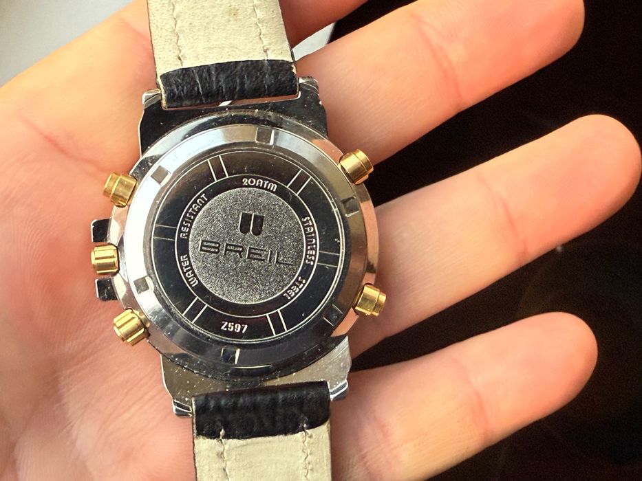 Breil Manta -12 jewels - mecanism de Breitling - De Colectie- Ca Nou!