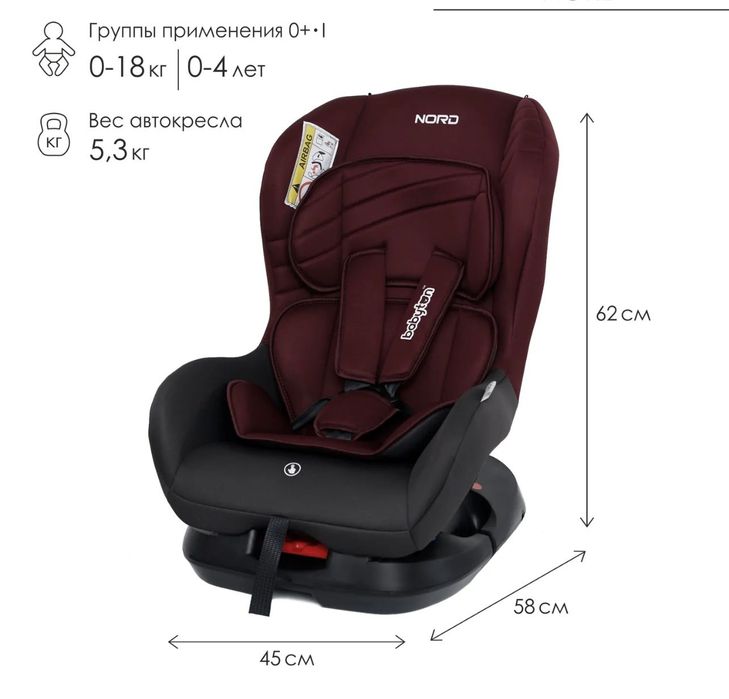 Продам автокресло детский