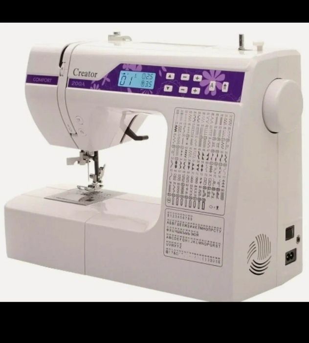 Швейная машина Comfort "200A", ротационный челнок, автоматика,

Parda