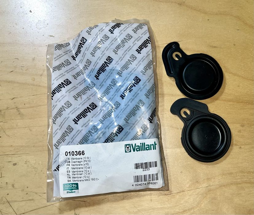 Membrană bloc apa boiler instant gaz Vaillant sau Electrolux (la bucată)