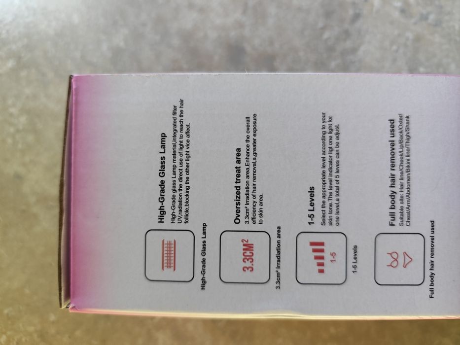 Epilator permanent cu laser LOXIPL