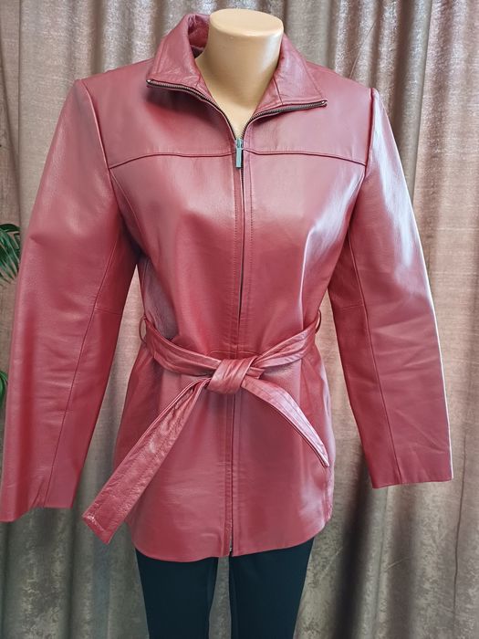 Дамско палто естествена кожа