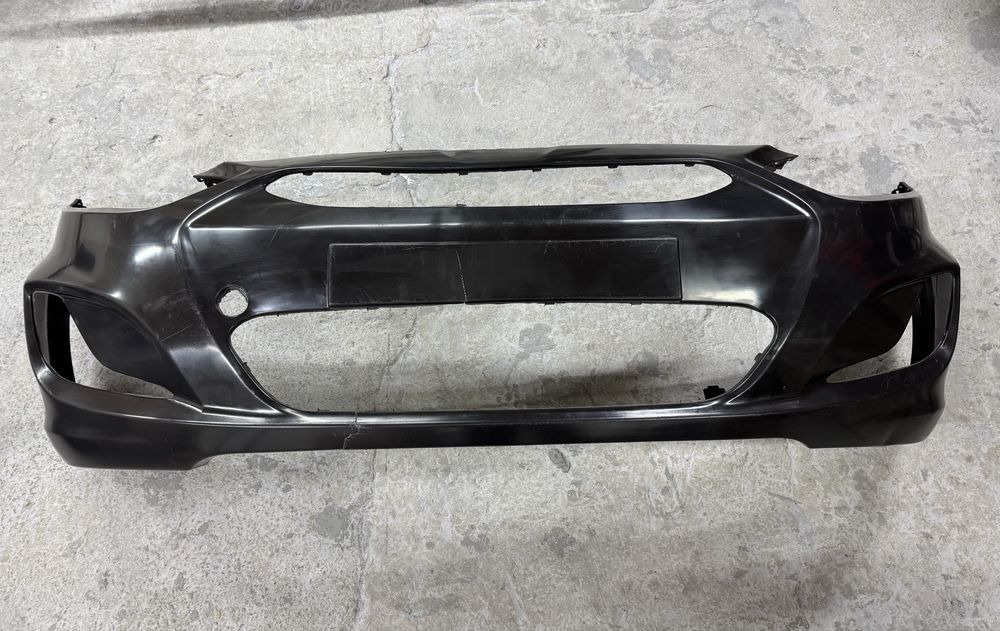 Бампер передний Акцент Солярис дорест до 2014